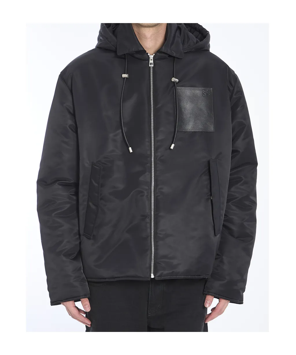 Drawstring Hooded Jacket