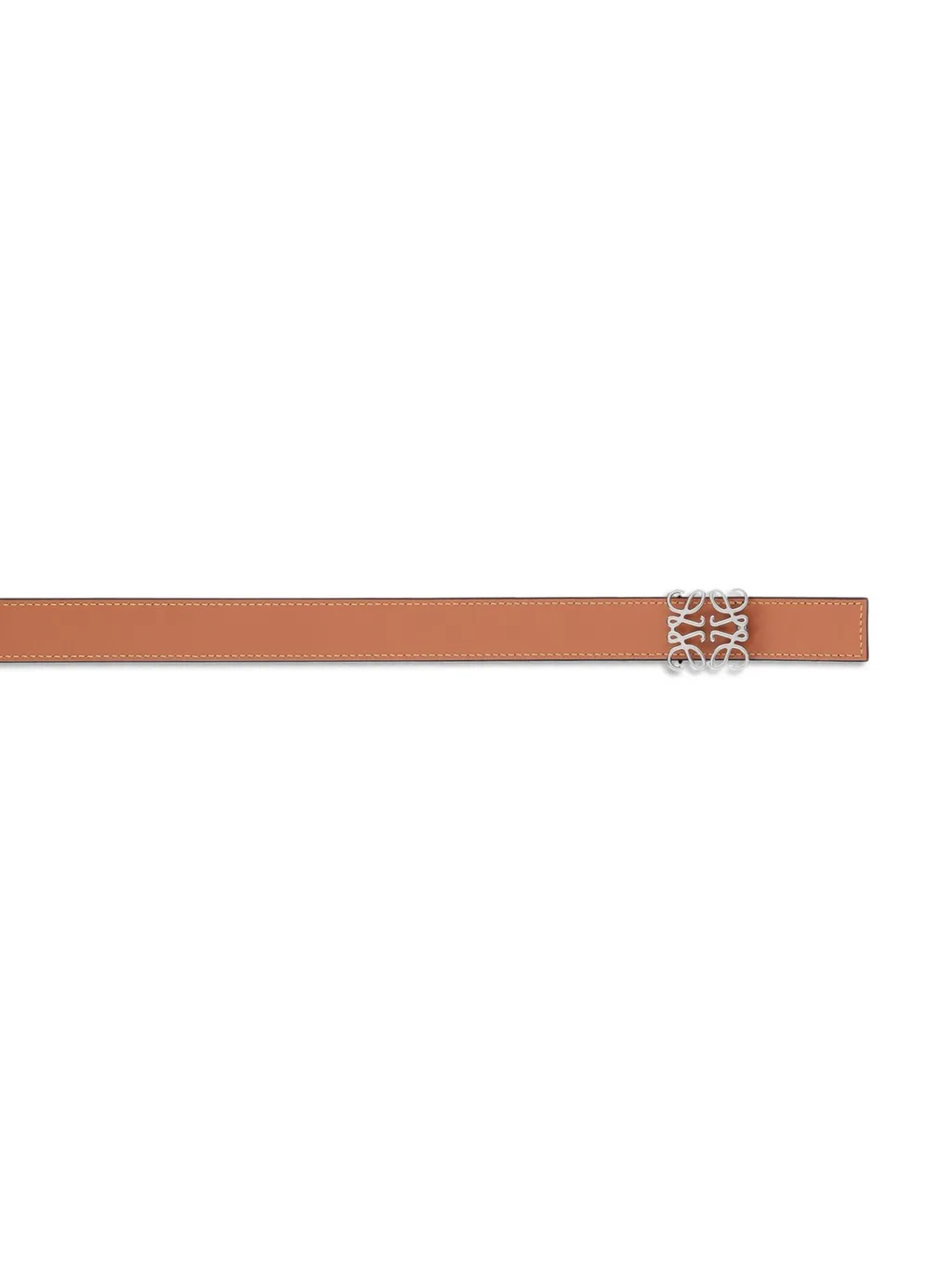 Logo Buckled Reversible Belt