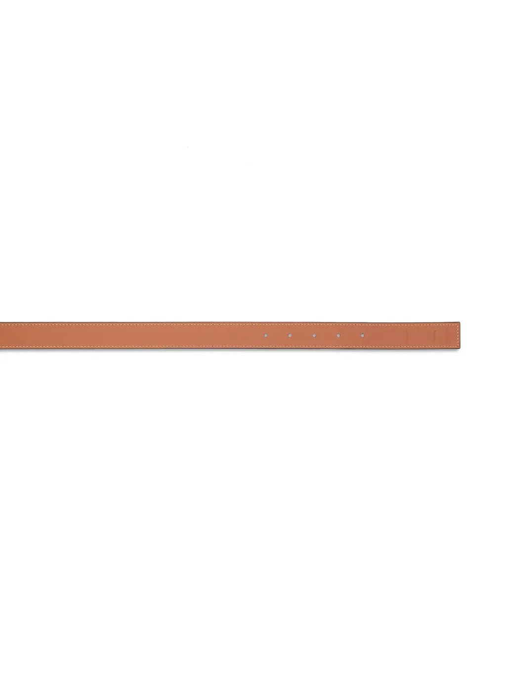 Logo Buckled Reversible Belt