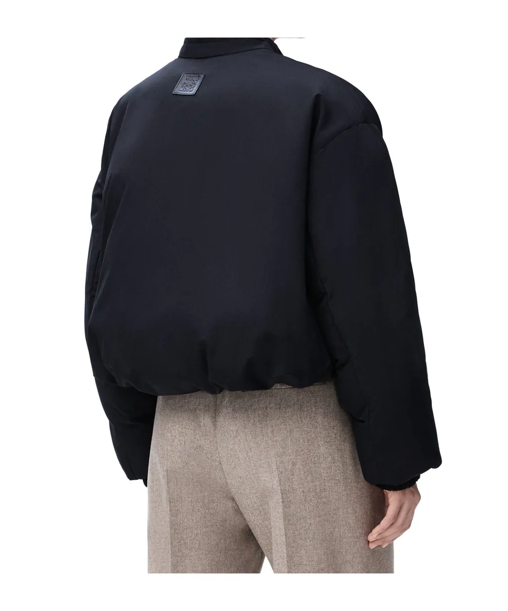 Drawstring Hem Puffer Jacket