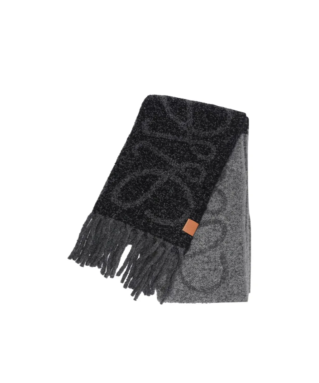 Anagram Fringed Scarf