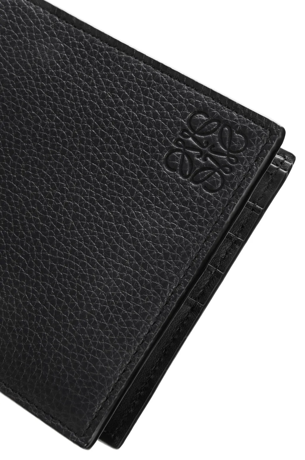 Logo Embossed Bifold Wallet