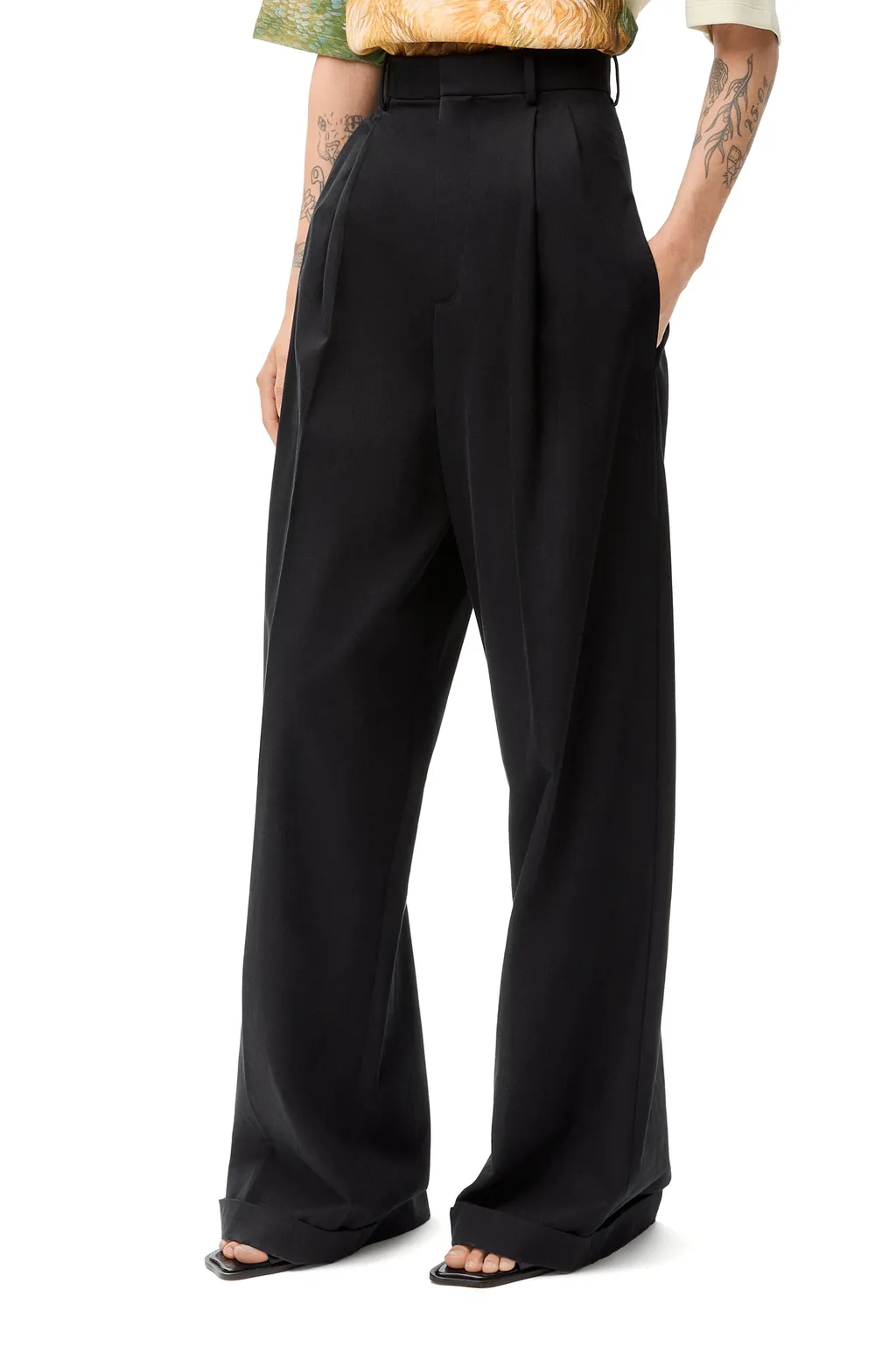 Pleated Trousers