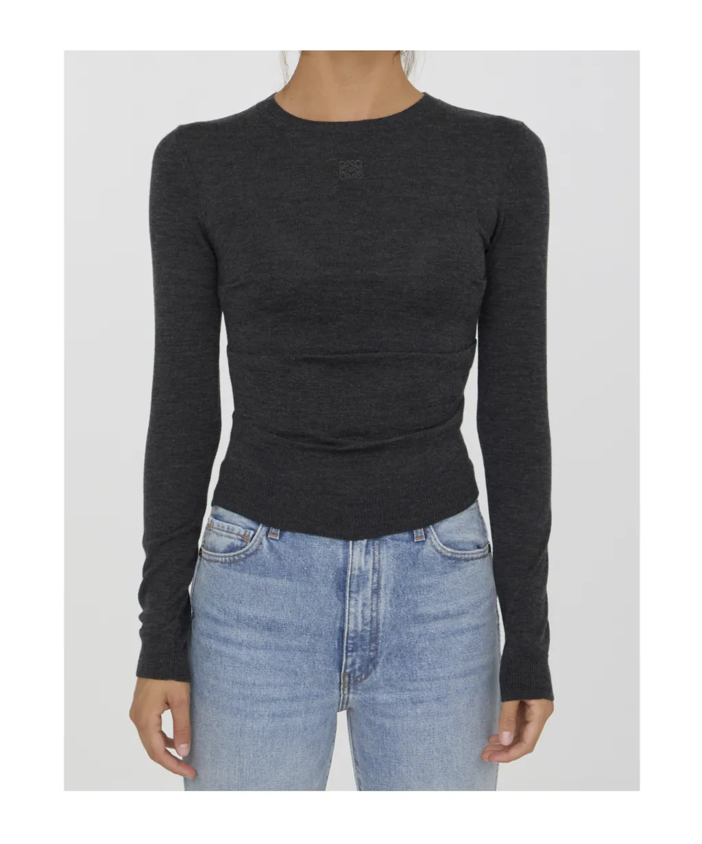 Crewneck Long-Sleeved Jumper