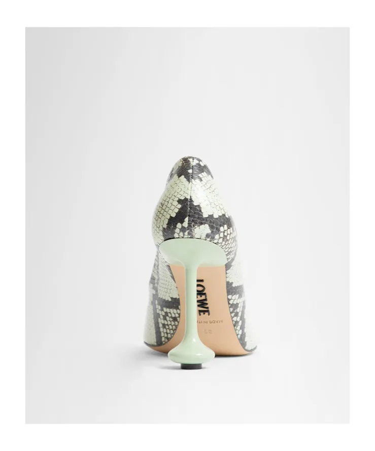 Embossed High Heels