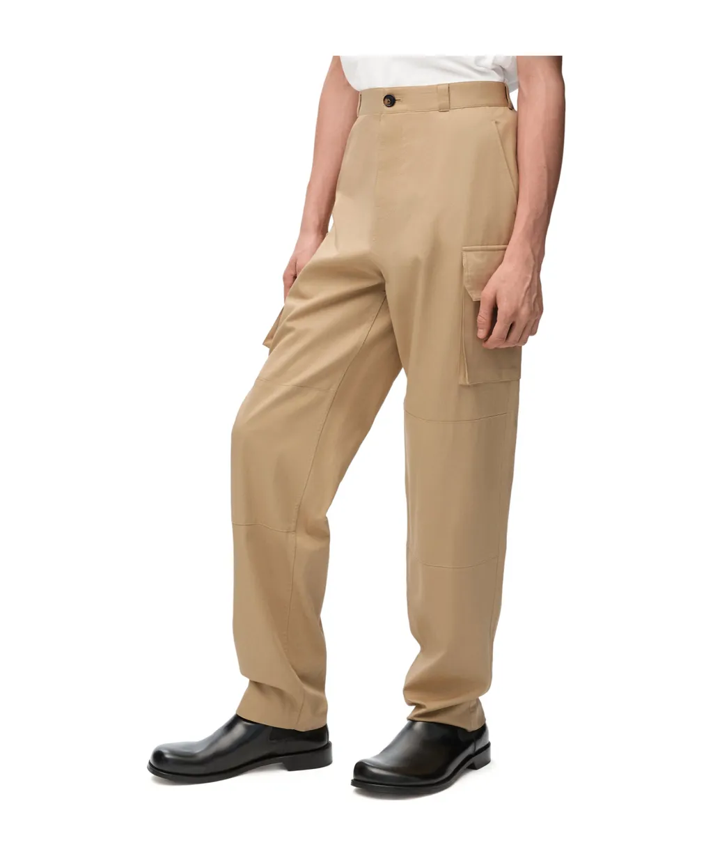 Straight-Leg Cargo Trousers
