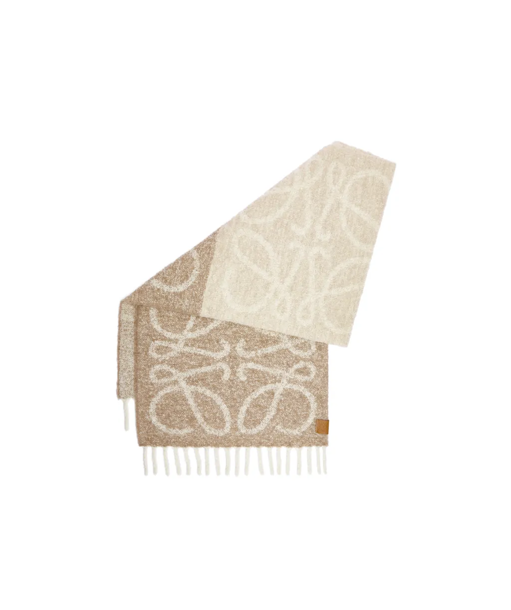 Anagram Fringed Scarf