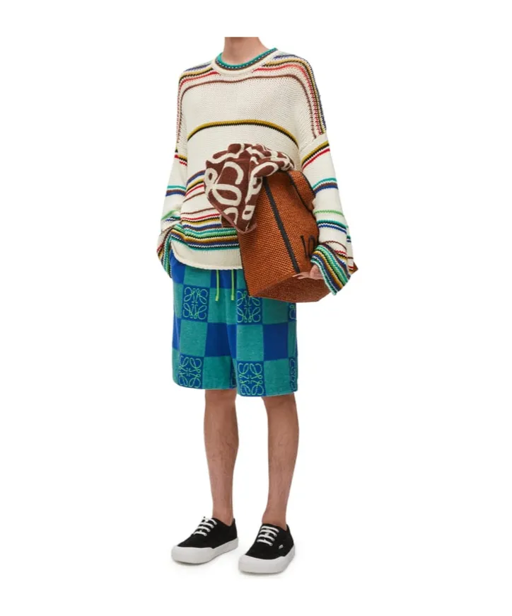 Sweater In Cotton Blend