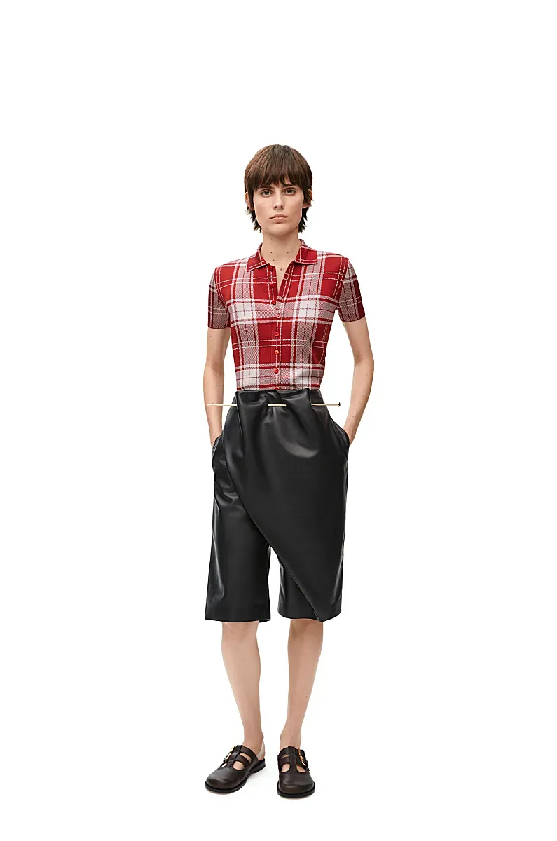 Polo Shirt In Silk