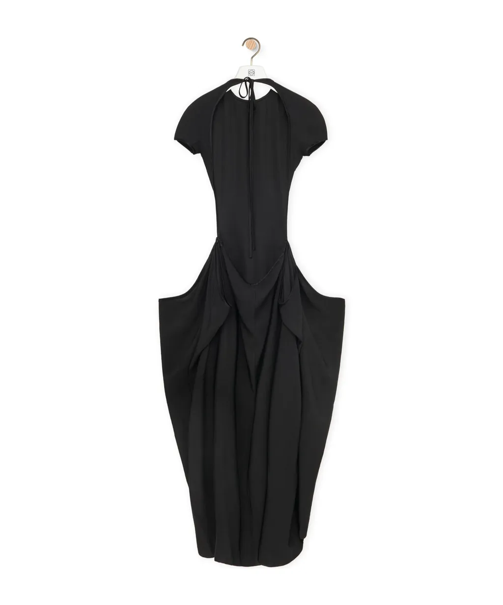 Open Back Midi Dress