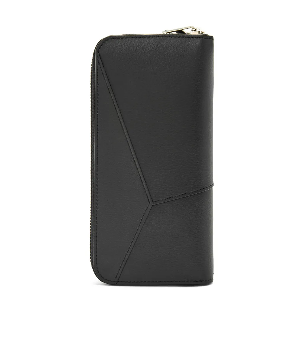 Puzzle Zipped Open Wallet