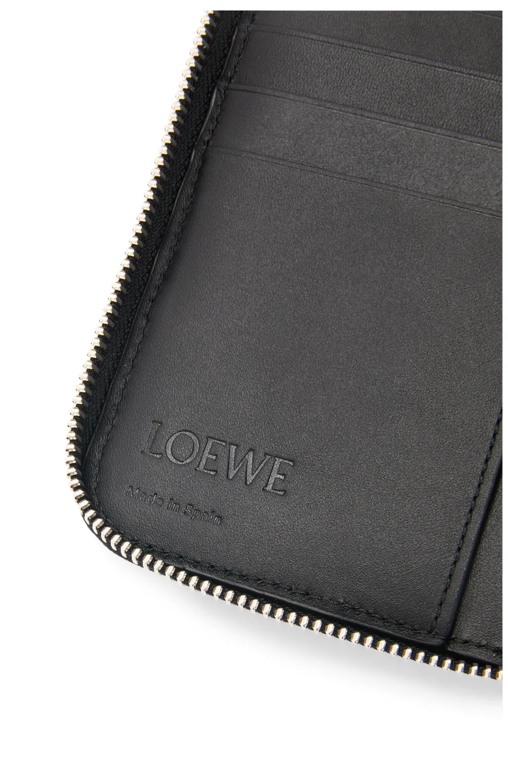 Puzzle Zipped Open Wallet