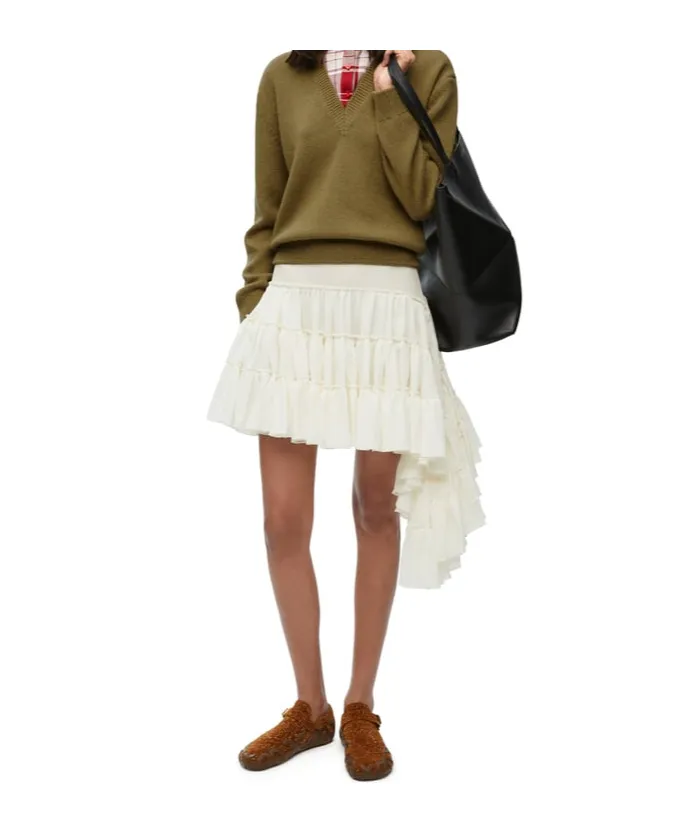 Ruffled Skirt