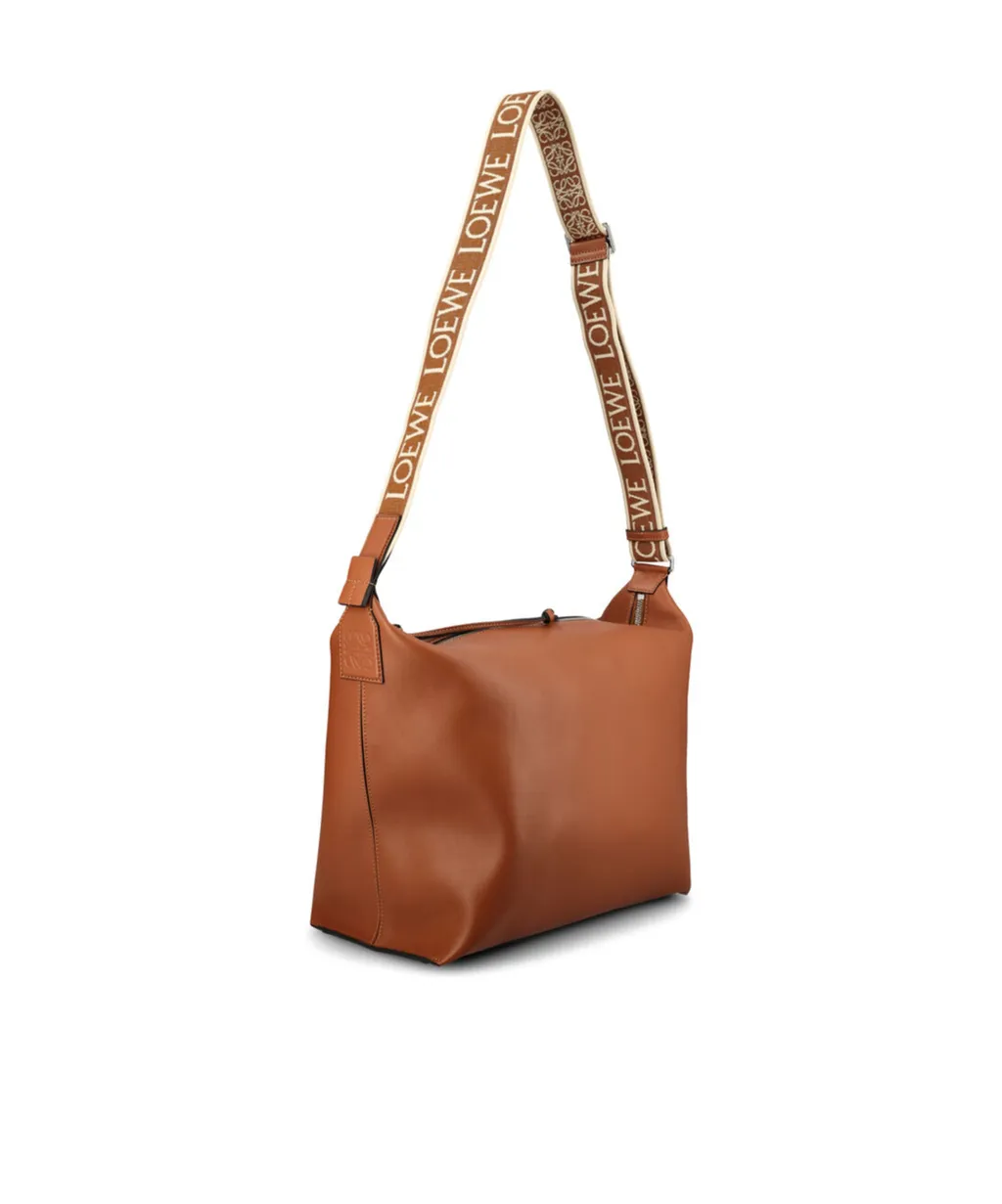 Cubi Jacquard Strap Crossbody Bag