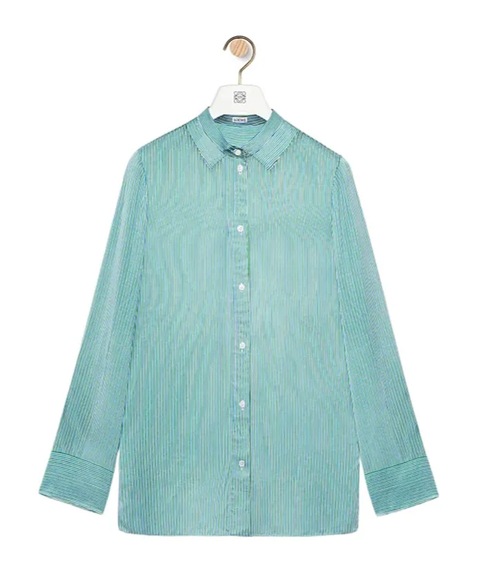 Striped Long-Sleeved Shirt