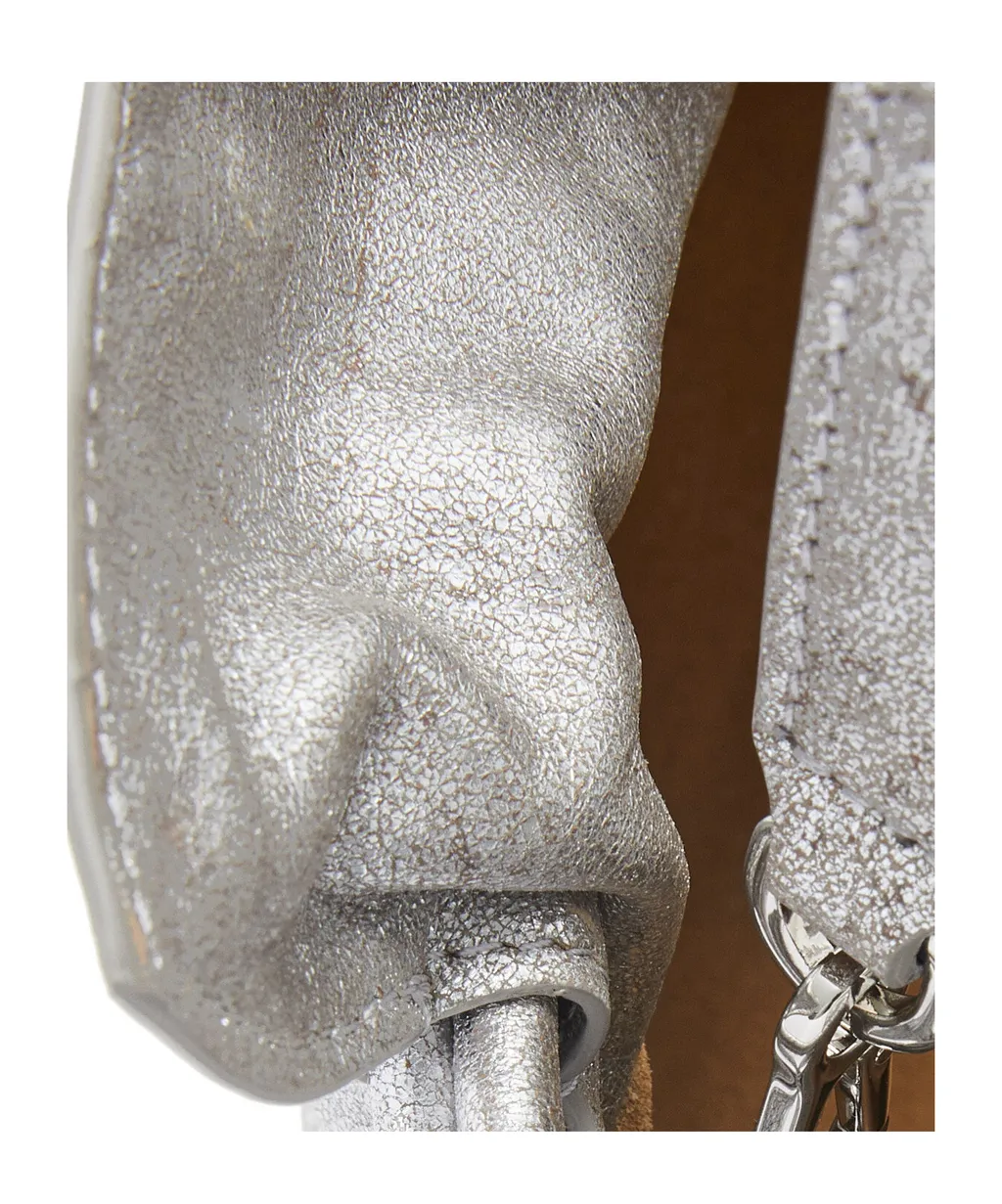 Flamenco Metallic Clutch Bag