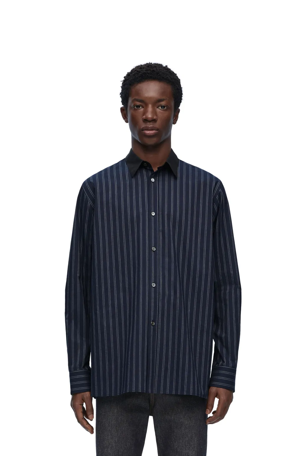 Long Sleeved Striped Shirt