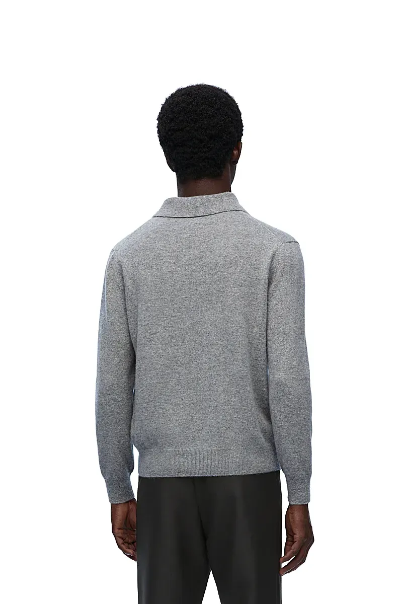 Polo Sweater In Cashmere