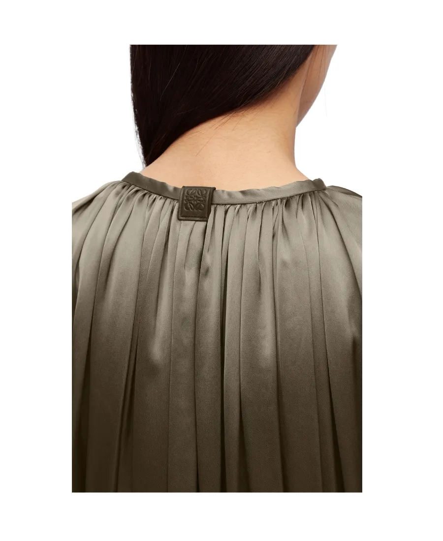 Elasticated Waist Long Sleeved Tunic Dress