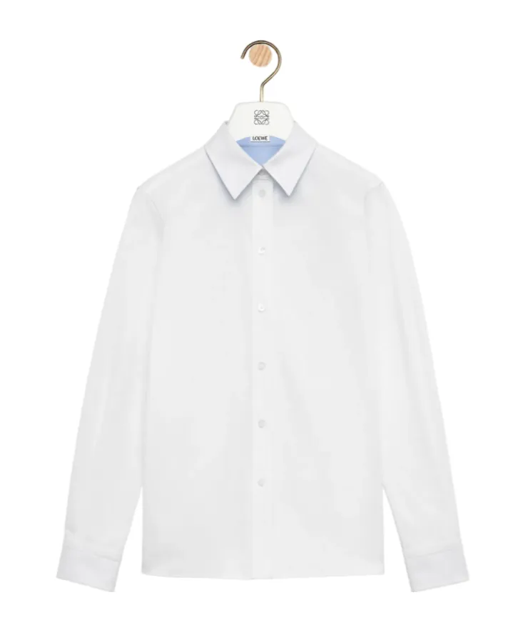 Buttoned Long-Sleeved Shirt