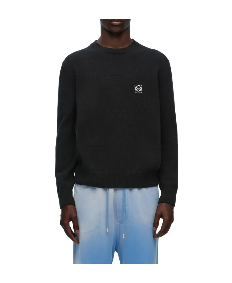 Logo Embroidered Crewneck Jumper