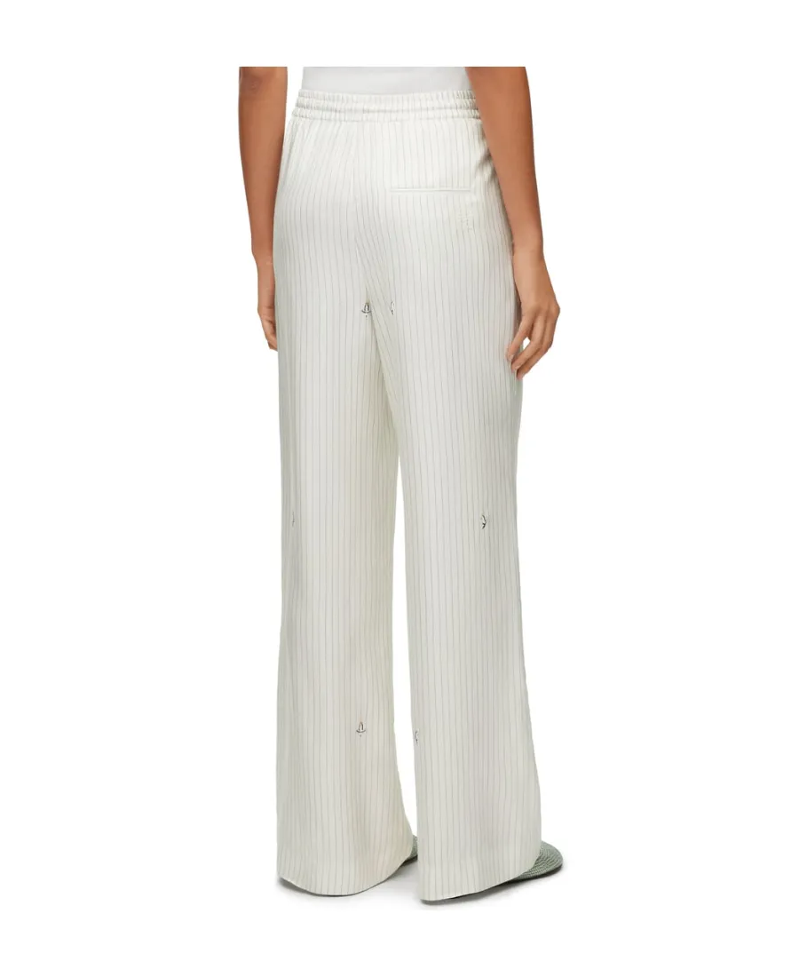 Striped Drawstring Pyjama Trousers