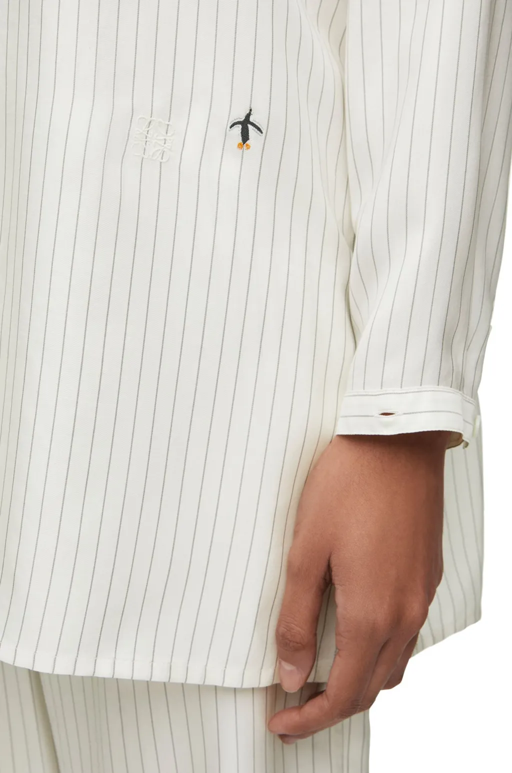 Shirt In Silk And Cotton