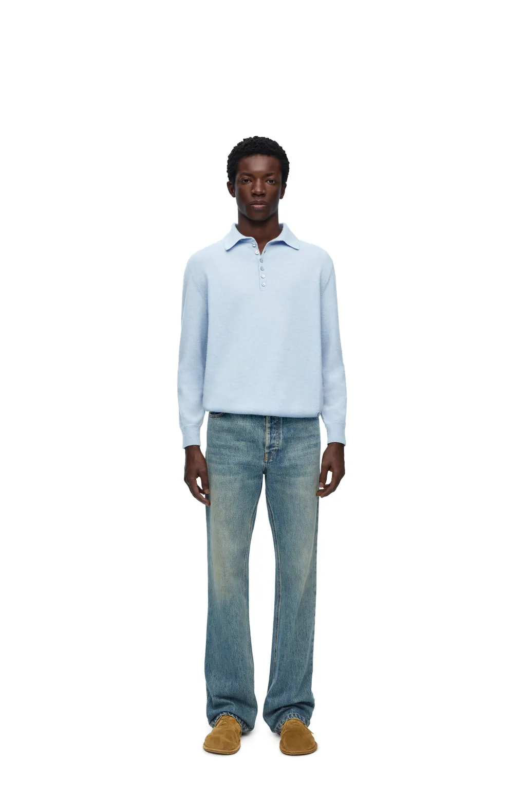 Bootleg Jeans In Denim