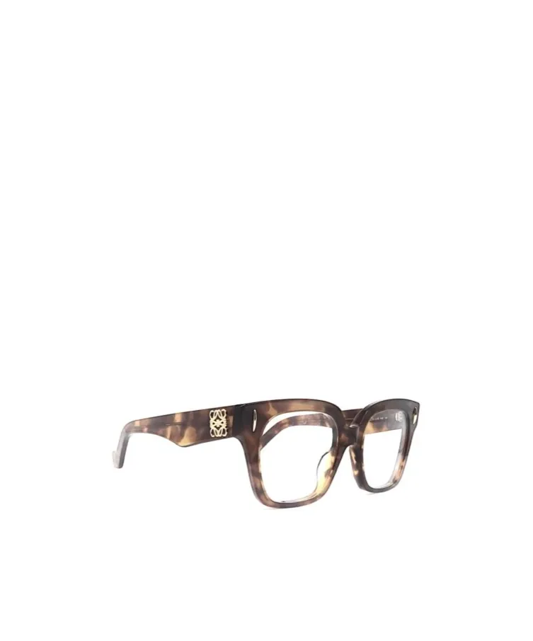 Logo Square Frame Eyeglasses