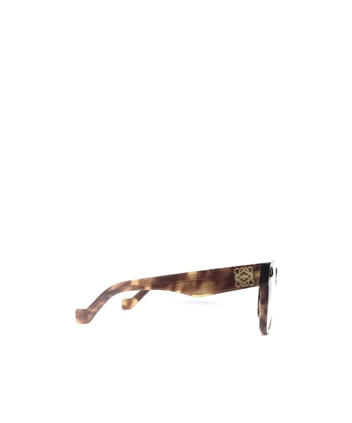 Logo Square Frame Eyeglasses