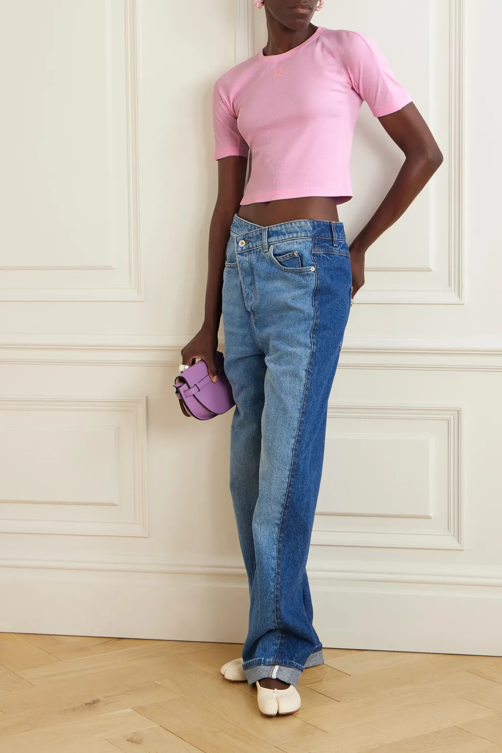Cropped Cotton Top