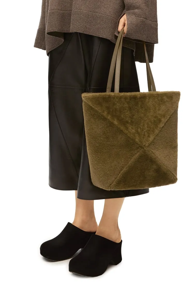 Puzzle Fold Medium Tote Bag