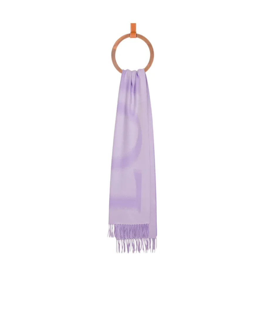 Loewe Scarf In Wool And Cashmere