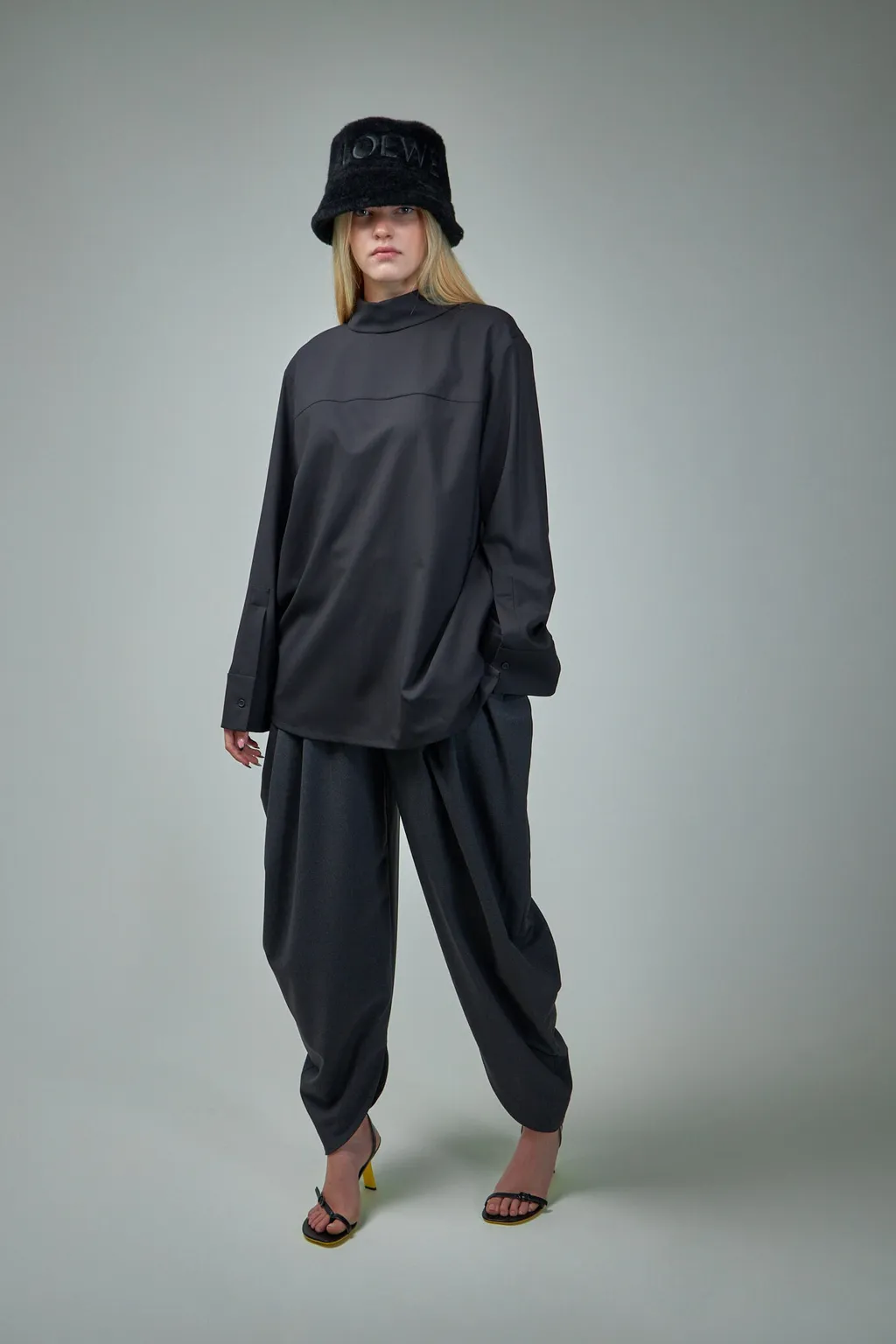 Back To Front Shirt In Wool