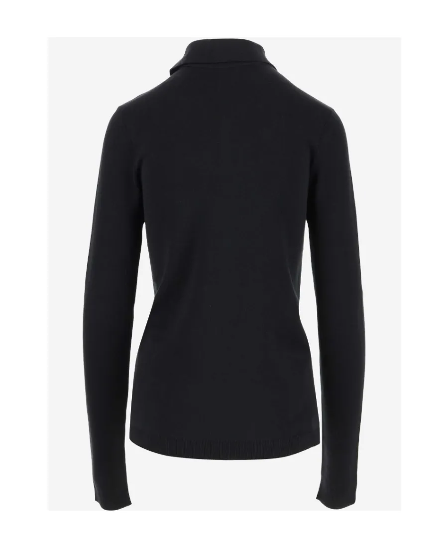Back To Front Sweater In Silk