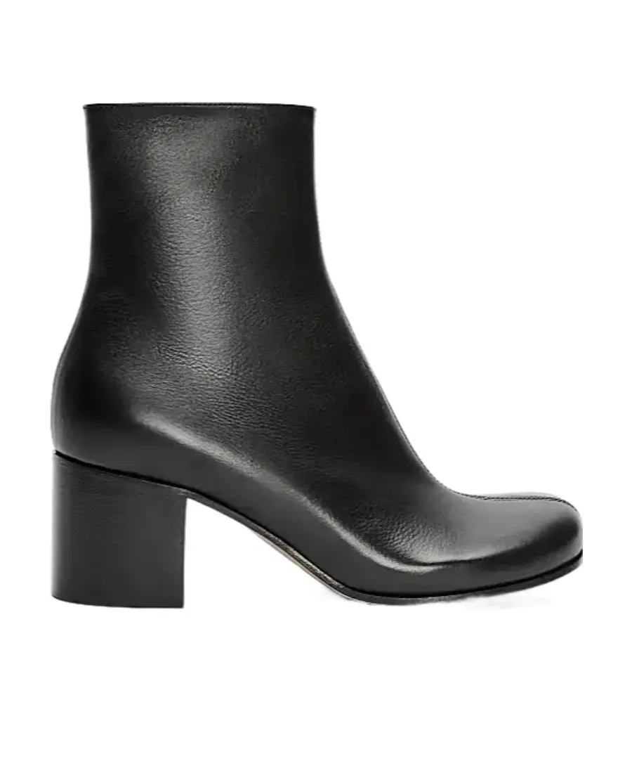 Ankle Bootie In Calfskin
