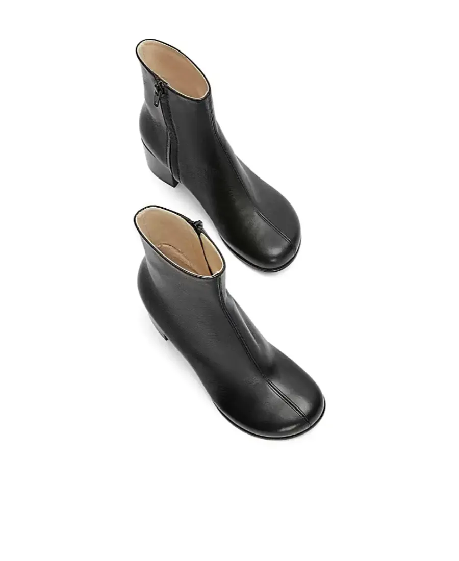Ankle Bootie In Calfskin