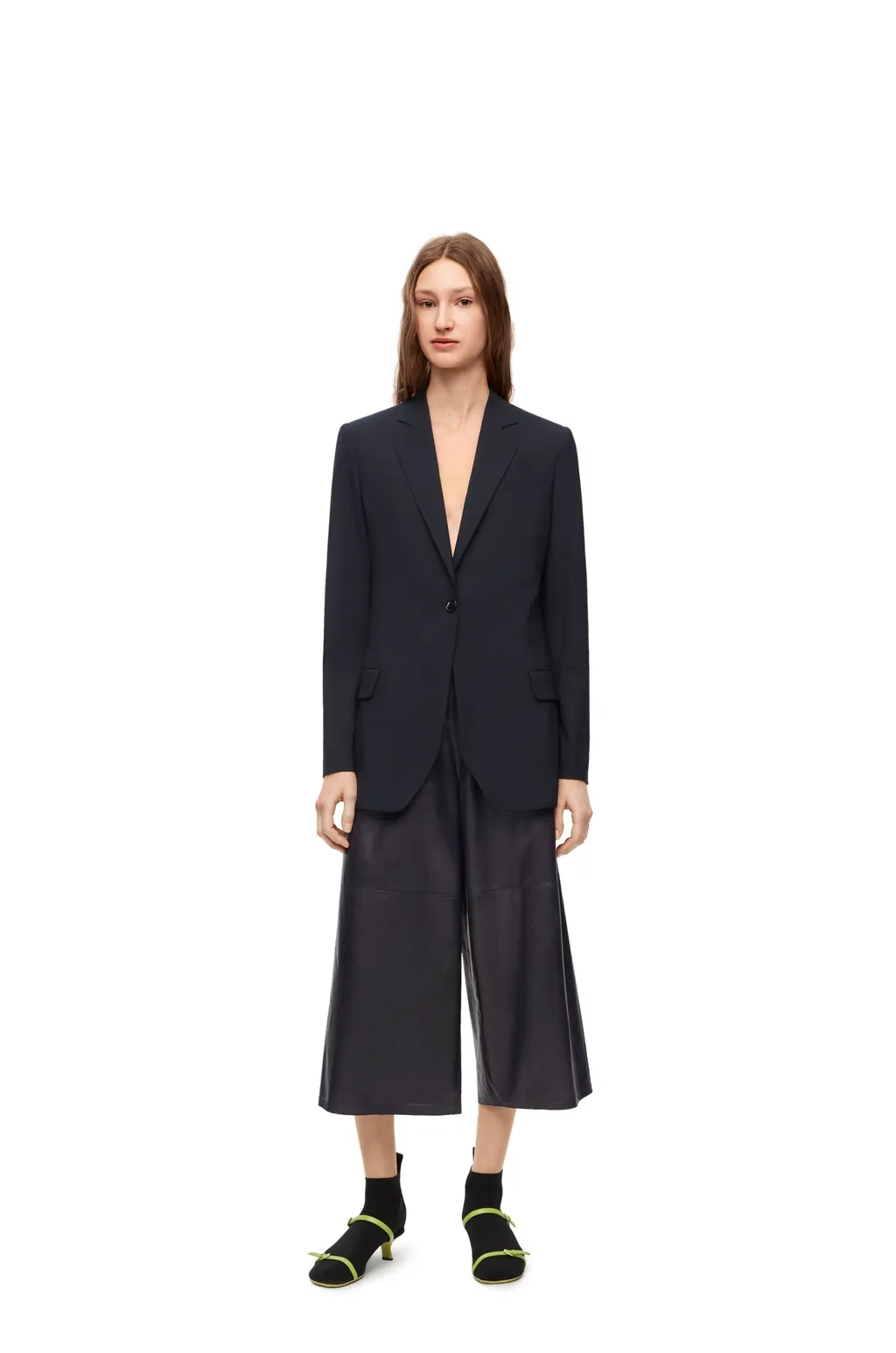 Single-Breasted Tailored Blazer