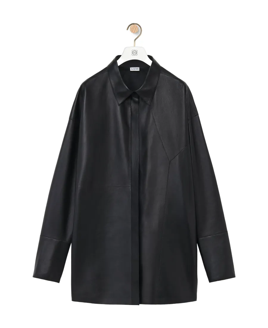 Puzzle Leather Shirt