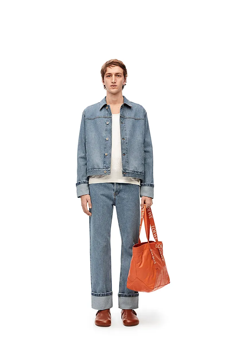 Fisherman Turn-Up Jeans