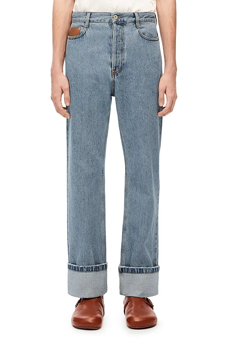Fisherman Turn-Up Jeans