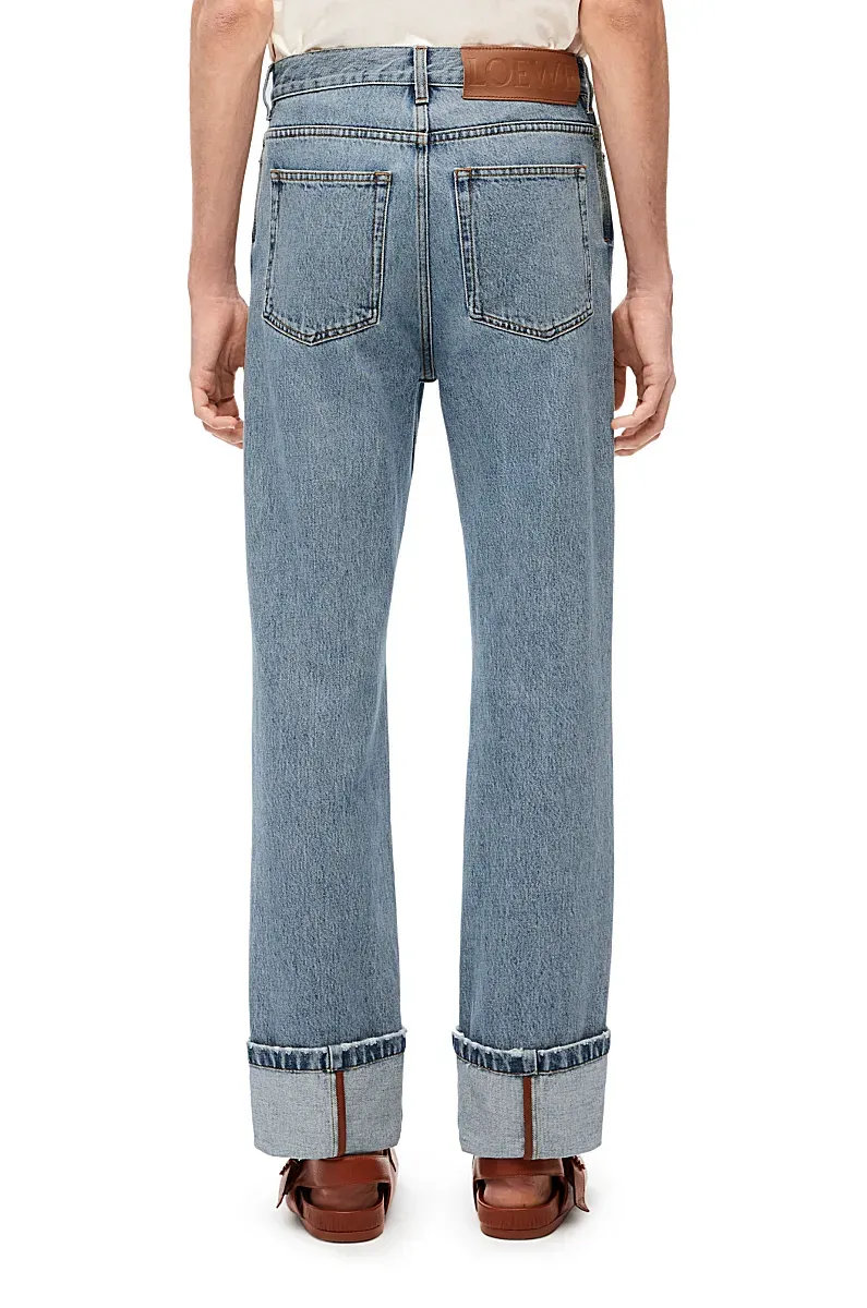 Fisherman Turn-Up Jeans