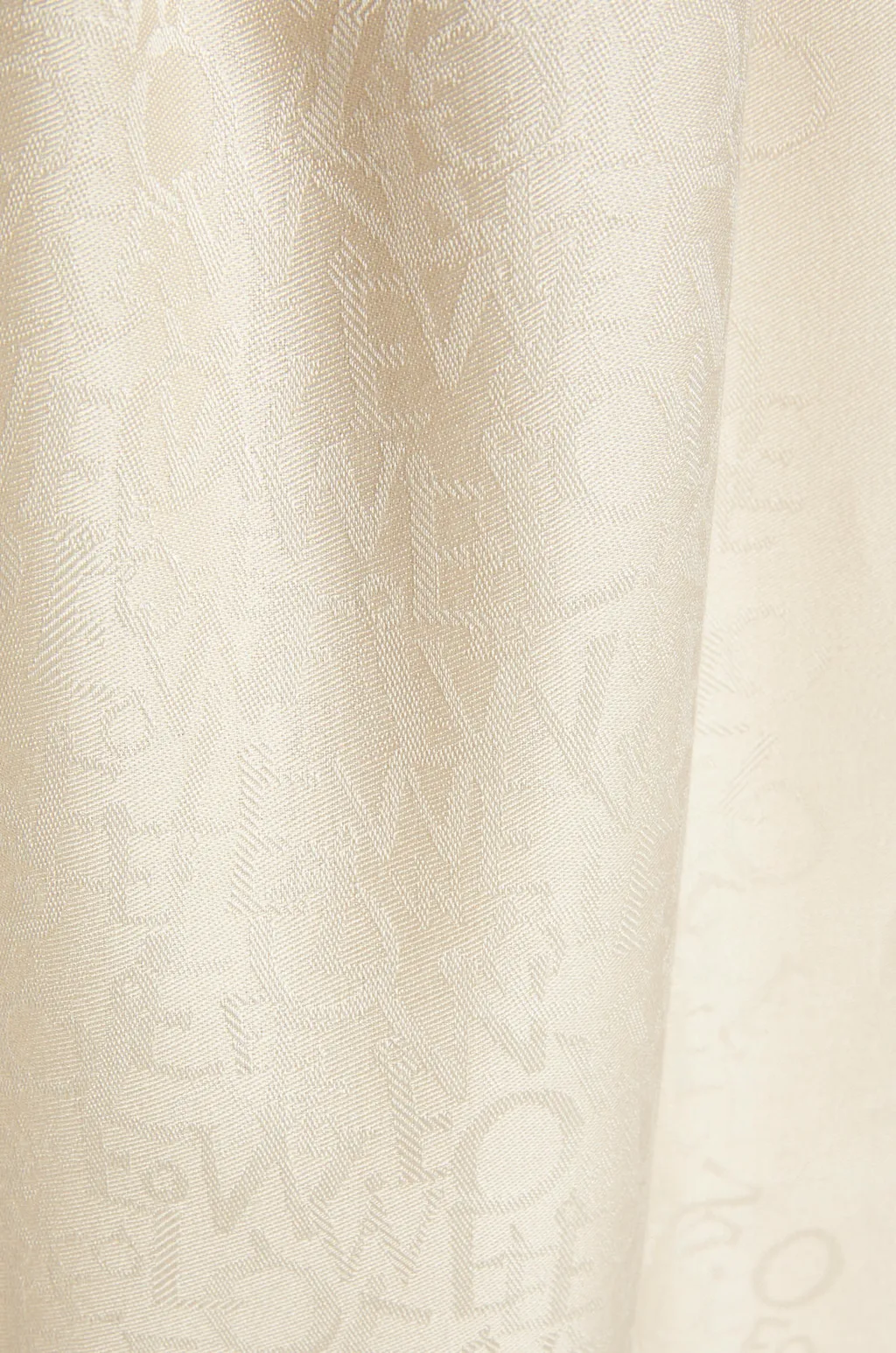 Scarf In Silk And Wool
