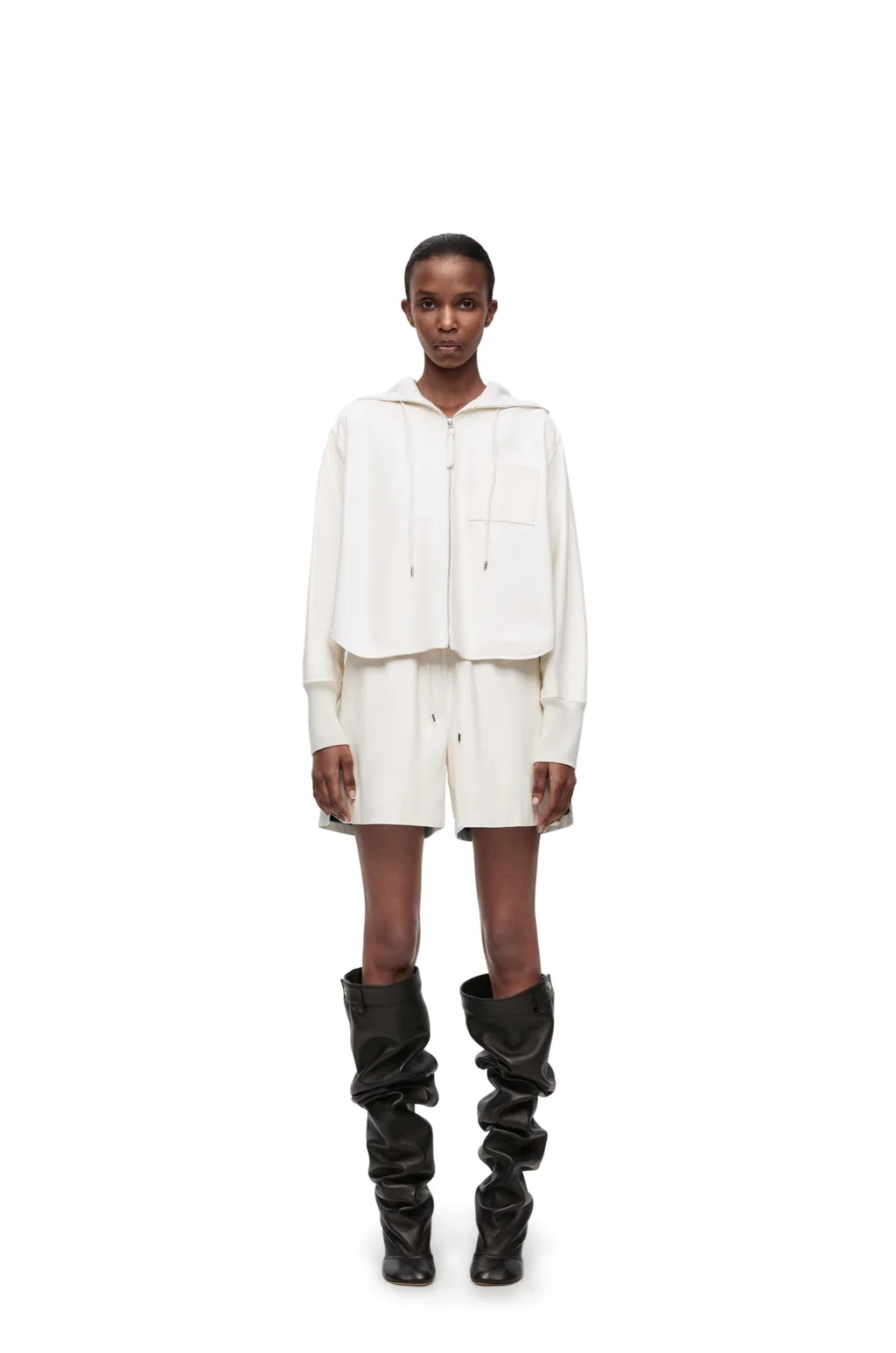 Shorts In Nappa Lambskin