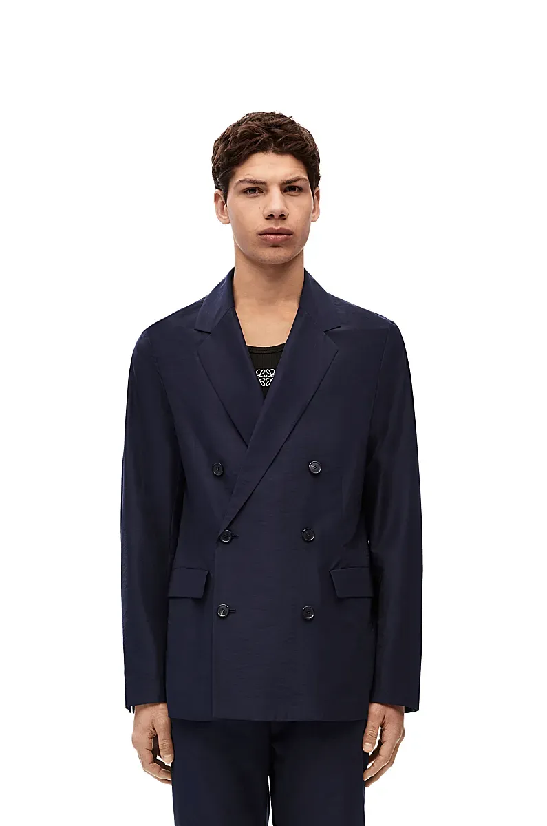Double Breasted Buttoned Jacket