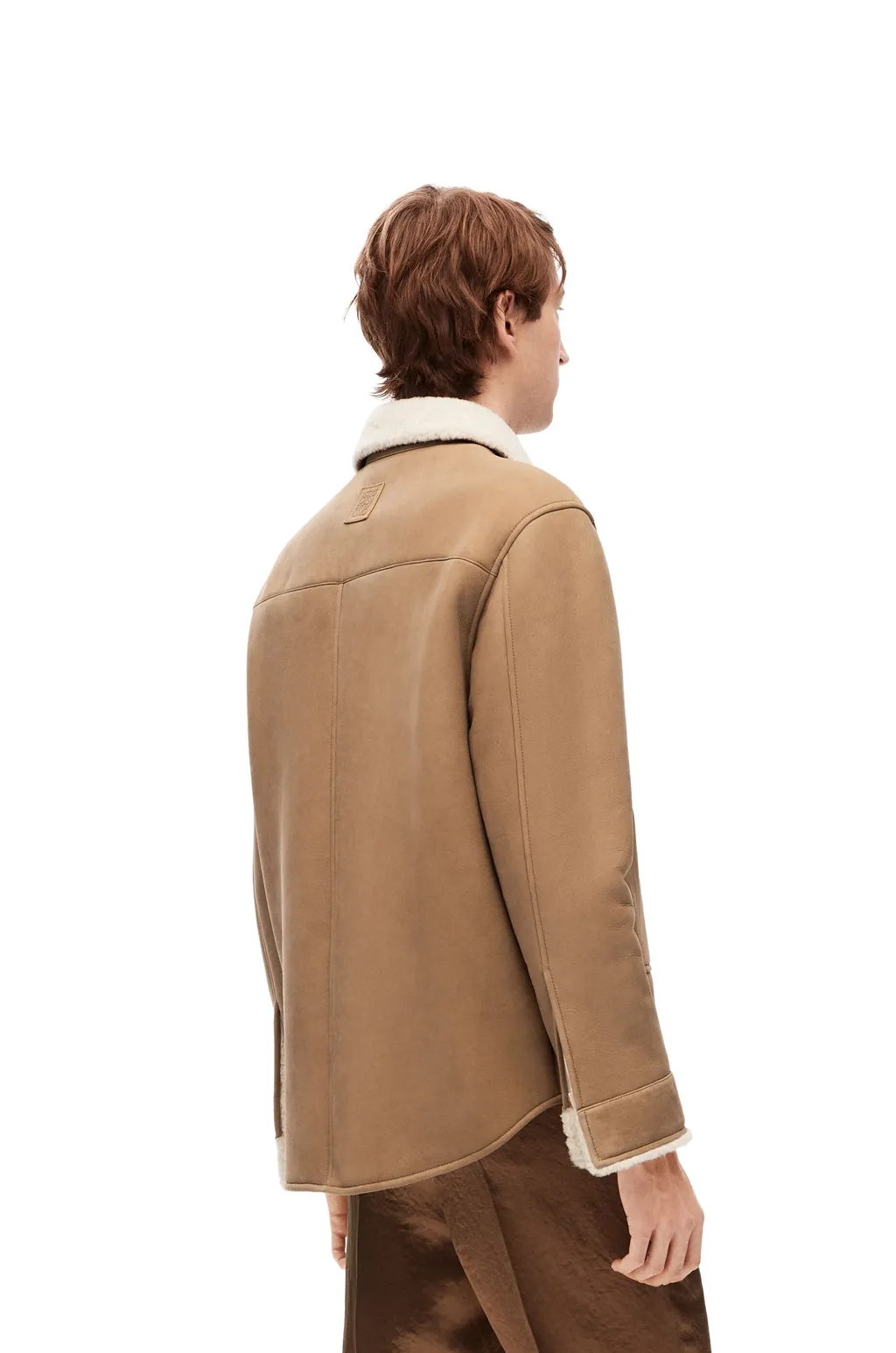 Overshirt In Shearling