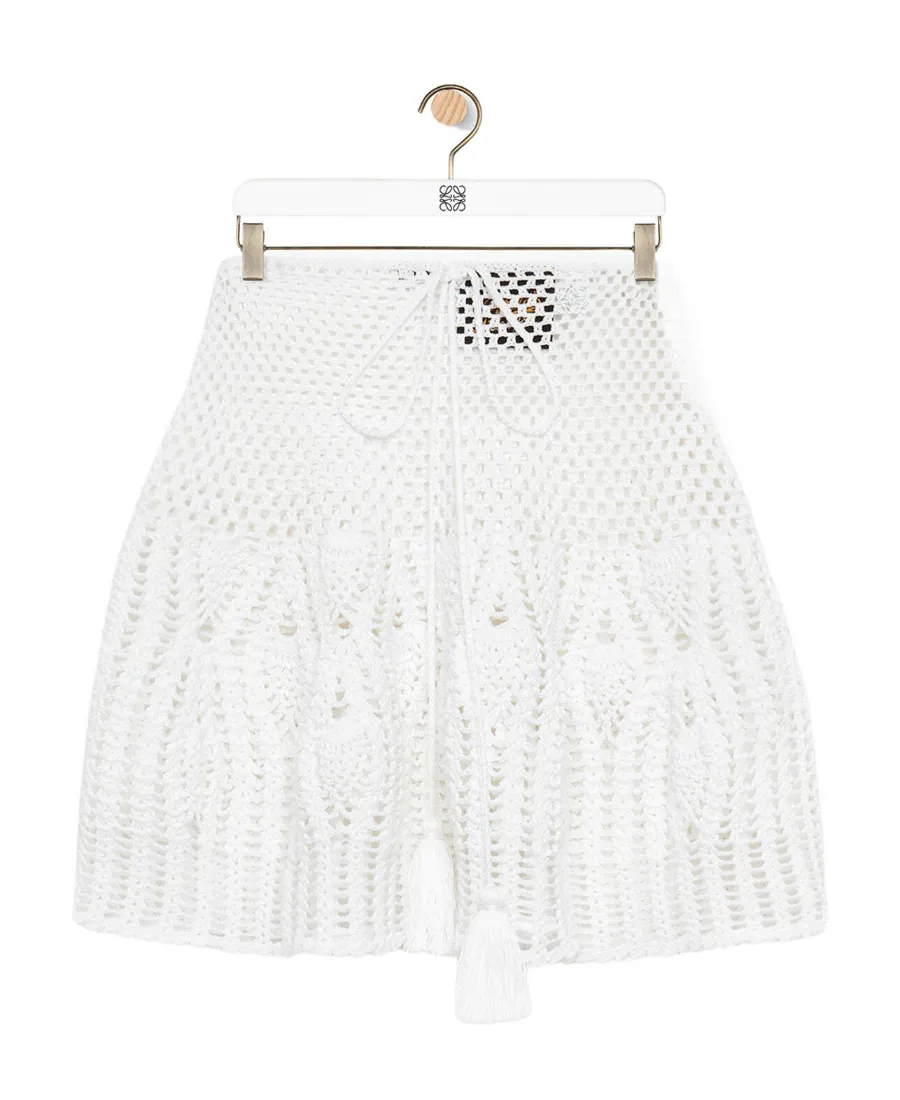 Crochet Mini Skirt