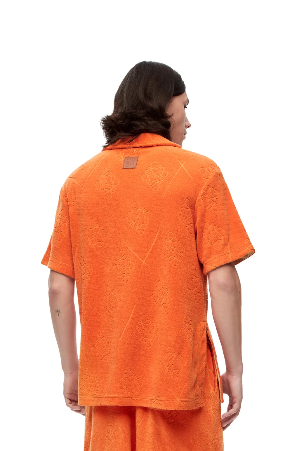 Anagram Jacquard Polo Top