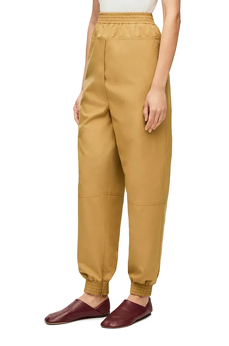 Elasticated-Waist Trousers