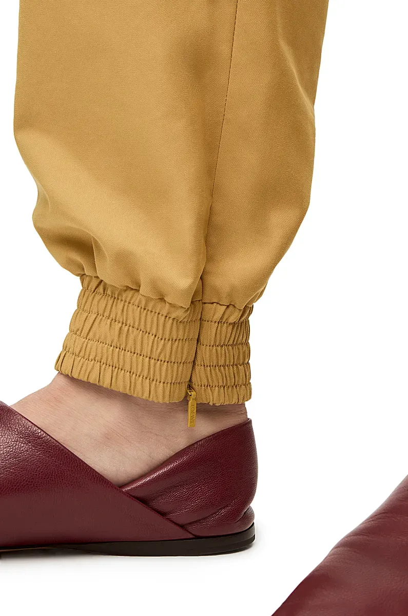 Elasticated-Waist Trousers